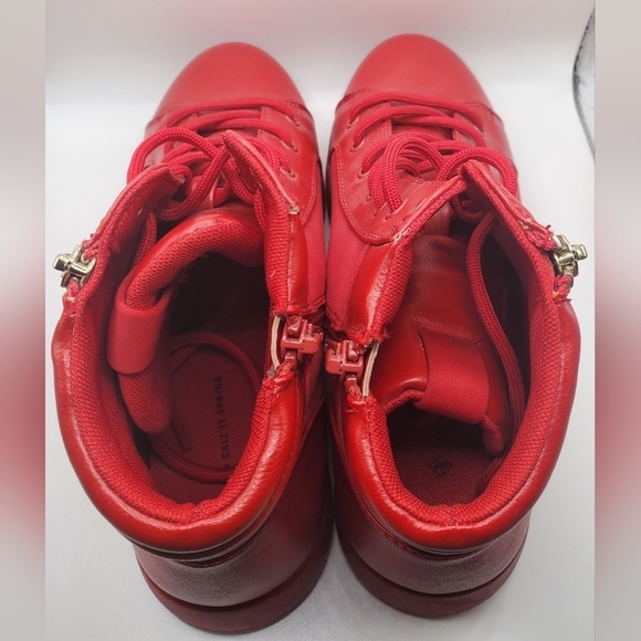 Womens Call it Spring red high top Sneakers size 7 - Picture 11 of 16